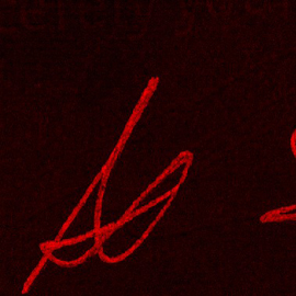Signature 1: characteristic SIMS signals: analysis of different inks on paper